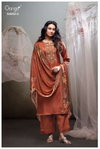 Izyra 4062 By Ganga Cotton Satin Designer Salwar Suits Wholesalers In Surat